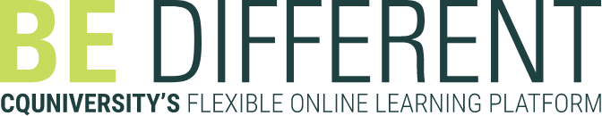 Be Different, CQUniversity's flexible online learning platform